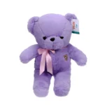 Λούτρινο αρκουδάκι μονόχρωμο