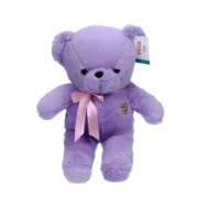 Λούτρινο αρκουδάκι μονόχρωμο