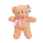 Λούτρινο αρκουδάκι μονόχρωμο - Image 5