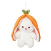 Λούτρινο λαγουδάκι καρότο που κλείνει με φερμουάρ