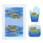 Σετ Γάντι - Ποτηρόπανο Χαλκιδική