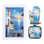 Σετ Γάντι - Ποτηρόπανο Χαλκιδική