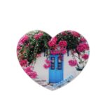 Μαγνητάκι Χαλκιδική καρδιά βουκαμβίλια