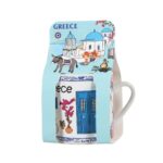 Φλιτζανάκι Greece πόρτα βουκαμβίλια