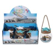 Μπουκαλάκι ευχών στρογγυλό αστερία - Image 2