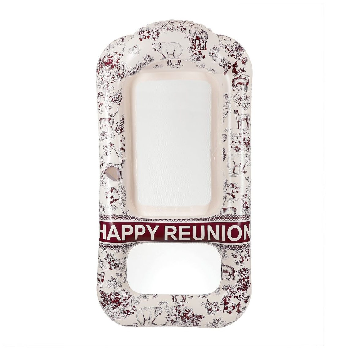 417099-1 Φουσκωτό στρώμα σαφάρι ορθογώνιο με δίχτυ - Image 1