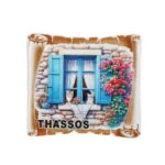 Μαγνητάκι Θάσος παράθυρο