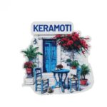 Μαγνητάκι Κεραμωτή καφενείο πόρτα