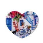 Μαγνητάκι Ηρακλείτσα καρδιά ποδήλατο
