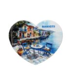 Μαγνητάκι Χανιώτη καρδιά καφενείο