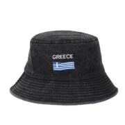 Υφασμάτινος κώνος ενηλικων Greece πετροπλυμένο