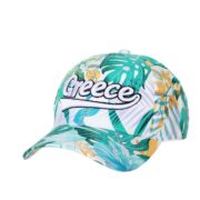 Καπέλο τζόκεϋ Greece λουλούδια και φύλλα - Image 3