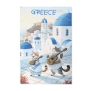 Σετ Γάντι - Ποτηρόπανο Greece γάτες - Image 3