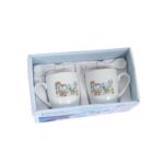 Σετ 2 κούπες καφενείο με κουταλάκια σε κουτί