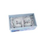 Σετ 2 κούπες νησί με κουταλάκια σε κουτί