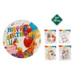 Πιάτα πάρτυ 18cm σετ 10 τεμαχίων